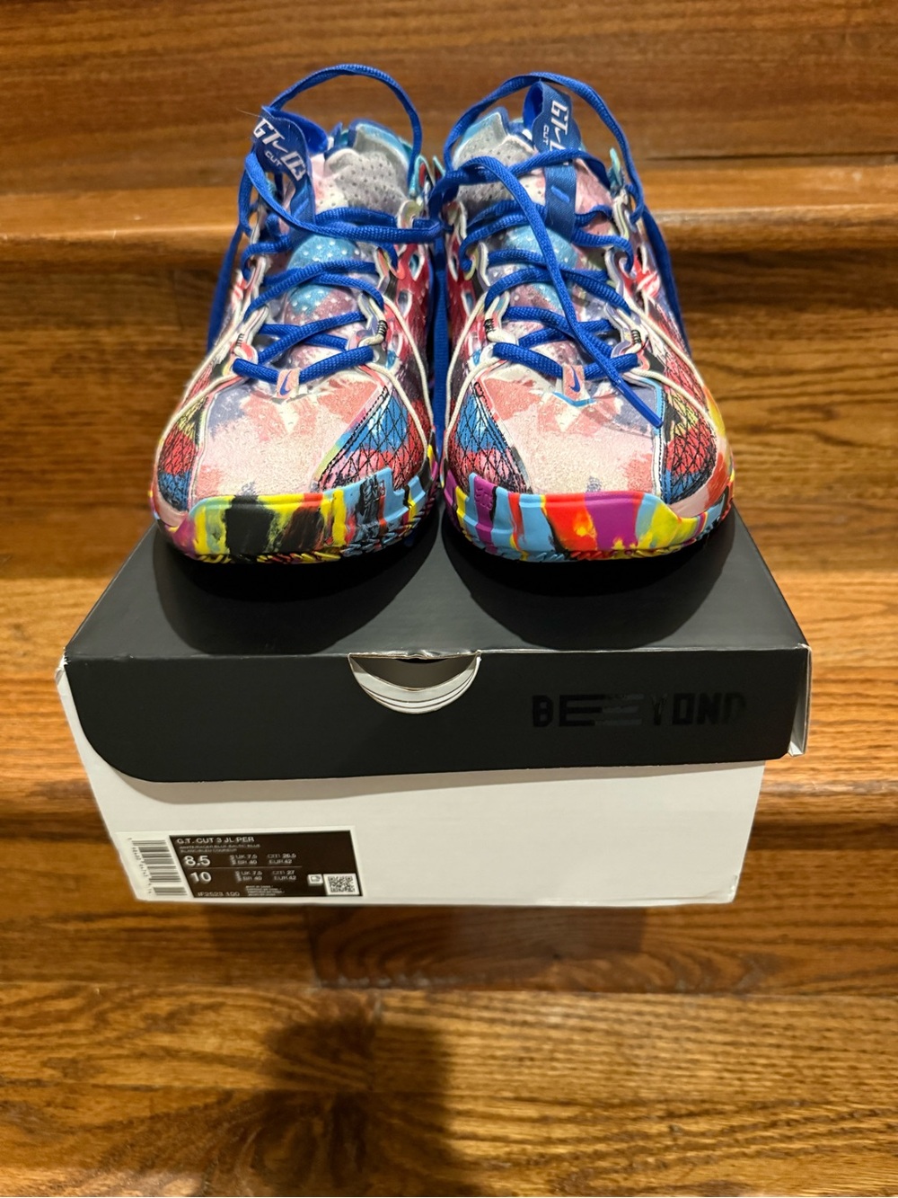Nike GT Cut JL Athletic Shoes - Blue Laces